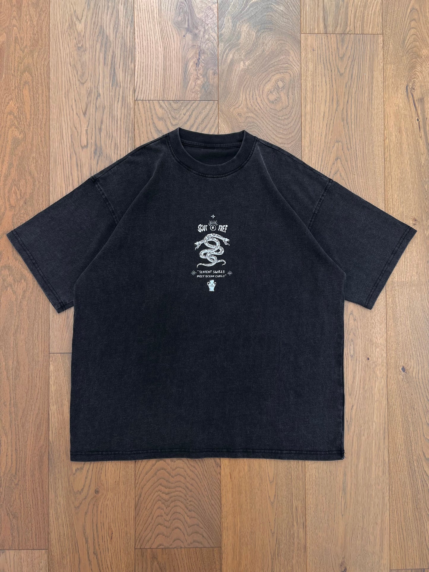 Serpent Swirls Black Limited Edition Tee
