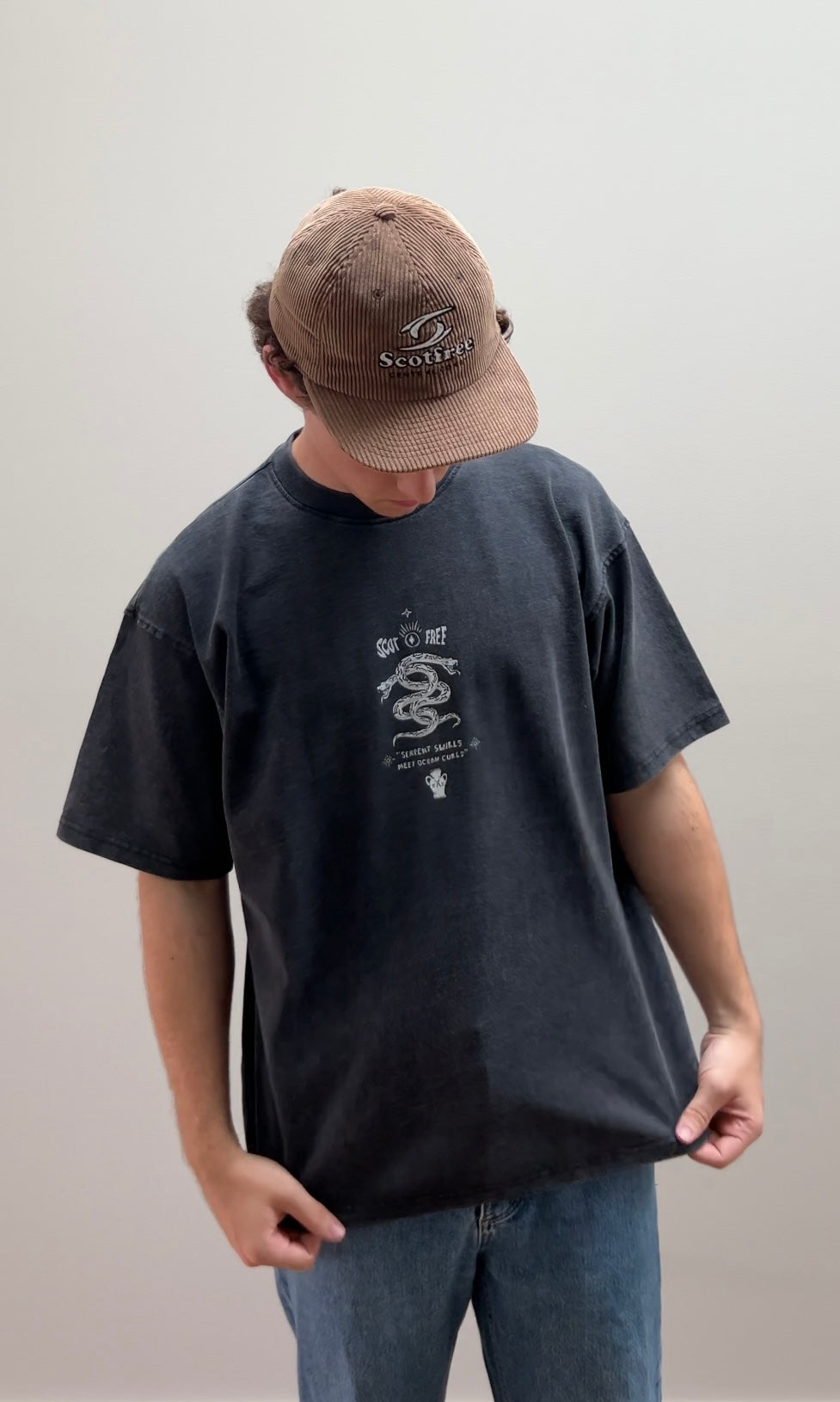 Serpent Swirls Black Limited Edition Tee